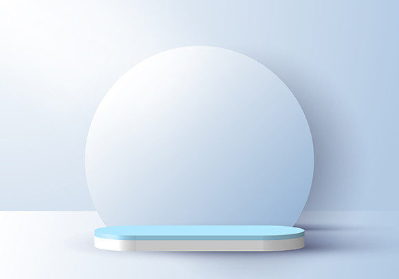 3D Podium Minimal Scene Studio Room