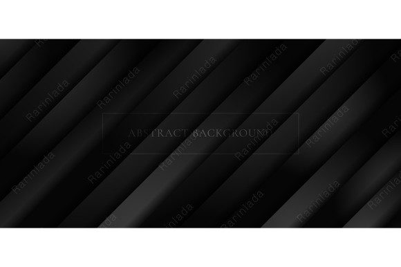 Abstract 3D Black Stripe Layer Pattern: Elevating Visual Depth in Modern Design