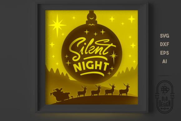 Christmas SVG 3D Scene 3D Silent Night: A Practical Guide to Digital Crafting Success