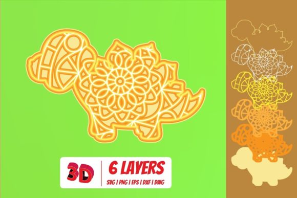 Dinosaurs 5 3D Layered SVG Cut File: A Complete Guide to Crafting Prehistoric Masterpieces