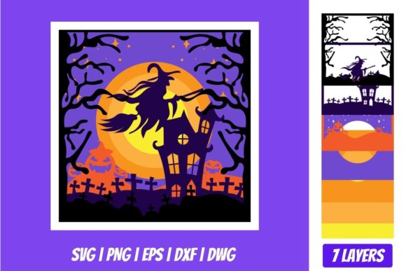 Halloween Shadowbox 3 3D Layered SVG: A Comprehensive Evaluation for Crafters