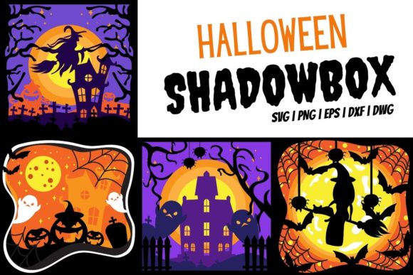 Mastering Depth and Dimension with the 3D Halloween Shadowbox SVG Bundle