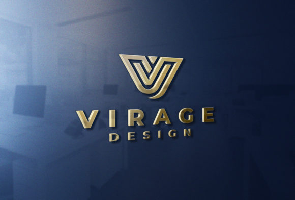 The Art of Presence: Why a 3D Golden Signage Logo Mockup is Essential for Modern Brand Presentation